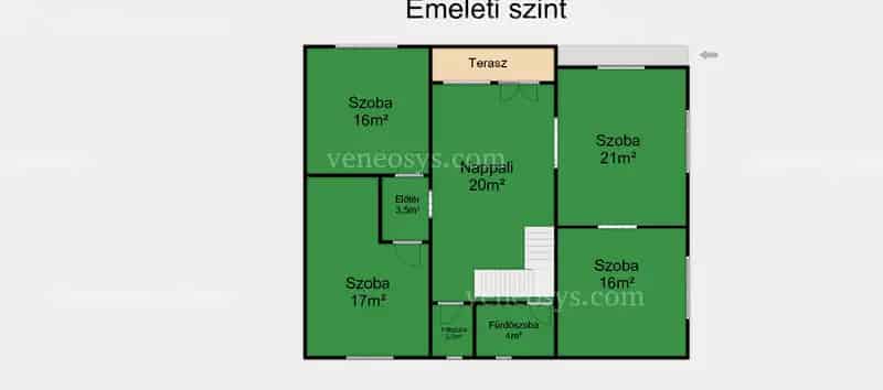 6 szobás családi ház gazdasági épületekkel Szebenye-pusztán
