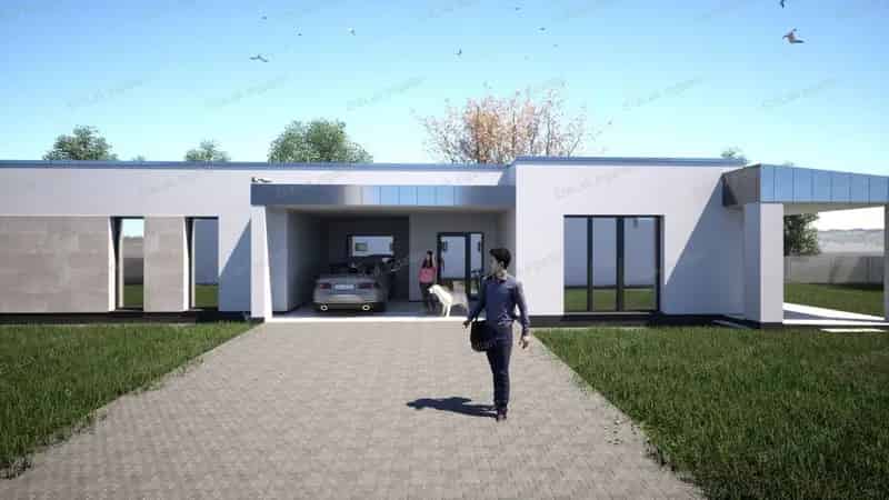 130 nm-es Prémium Családi Ház Eladó 55 nm Terasszal