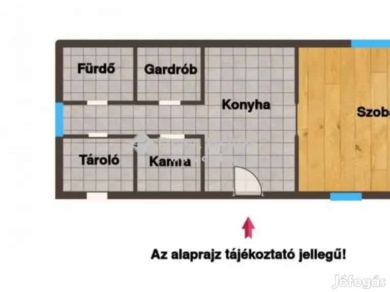 Tápiószecsőn eladó felújítandó vályogház 708 m2-es telken