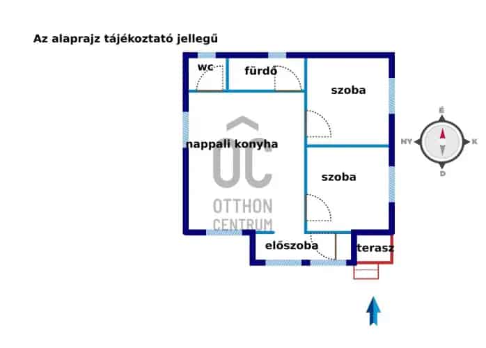 Berhidai családi ház eladó 65 nm 2 szoba