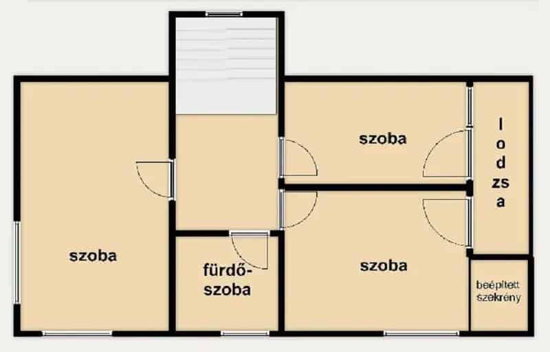 Jó állapotú családi ház eladó Józsán