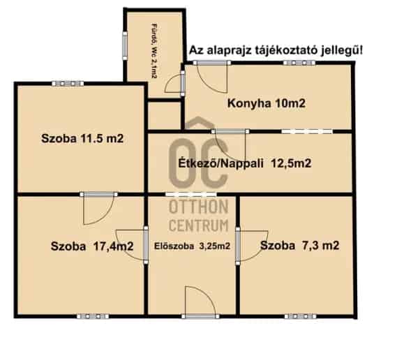 Beloianniszi Sorház Eladó Felújítandó 64nm 451nm telekkel