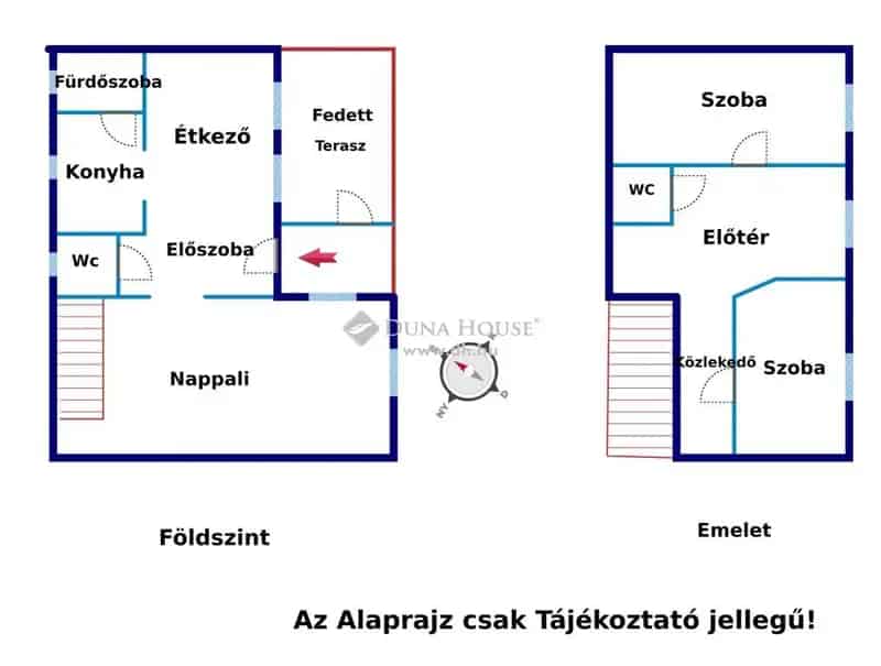 Gyömrői családi ház eladó 79nm 2 szoba nappalival