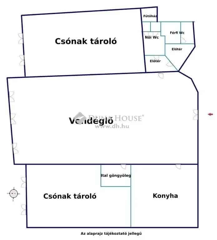Exkluziv Etterem es Panzio Elado Dunakeszi Duna Parton