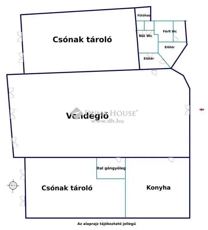 Exkluziv Etterem es Panzio Elado Dunakeszi Duna Parton