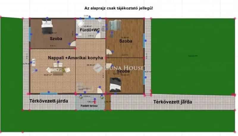 Abonyi 3 szobás felújított ház eladó