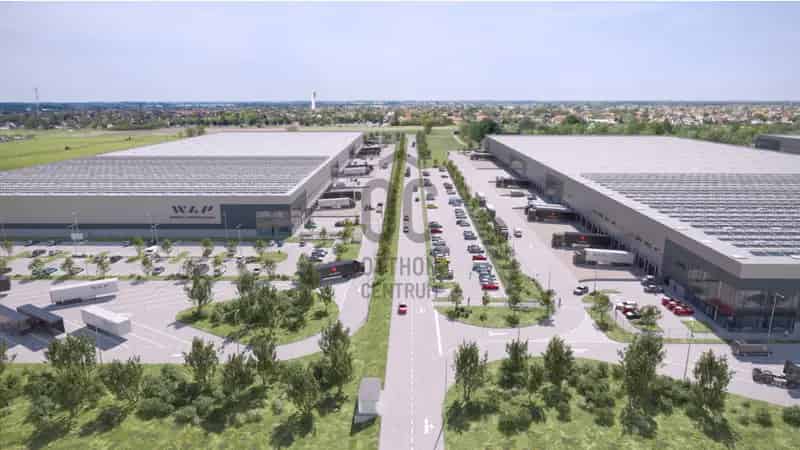 Vecsési Ipari Park Raktárkiadás - Modern Logisztikai Csarnok