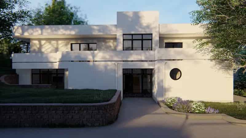 Balatonalmádi Bauhaus Stílusú Új Építésű Nyaralólakás
