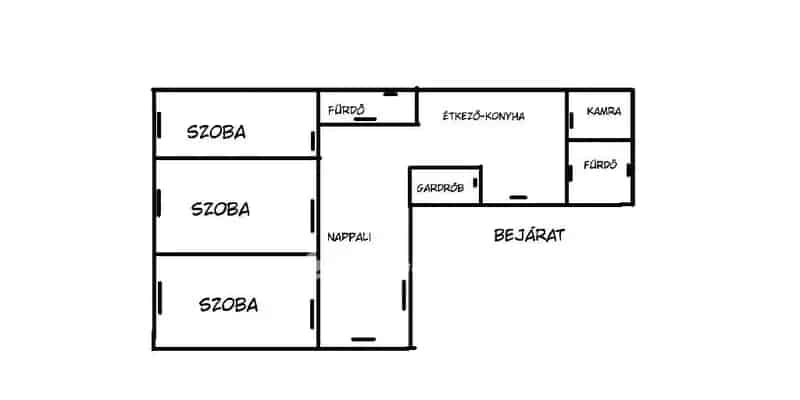 Pest megye Kóka 87nm-es felújított családi ház eladó