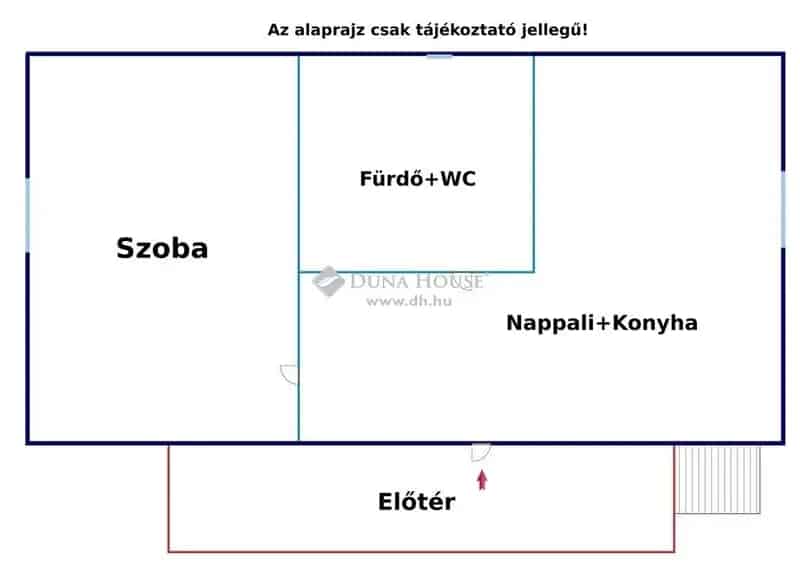 Jászberény 1 szobás ház eladó 1788nm telken