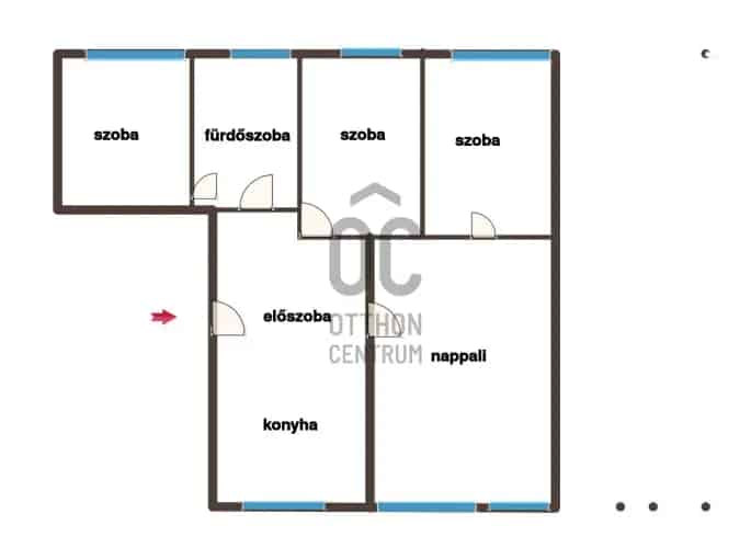 Debreceni eladó lakás 81 nm 3 szoba + nappali