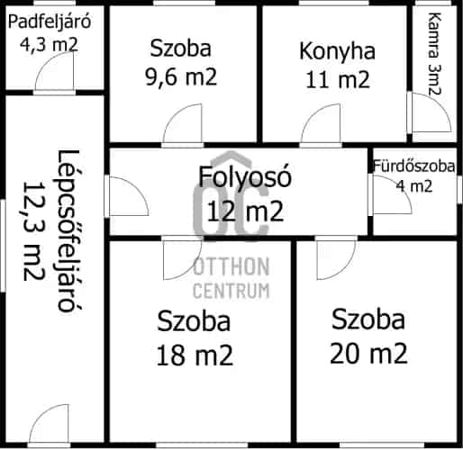 Bánréve családi ház eladó 94 nm 3 szoba jó állapot