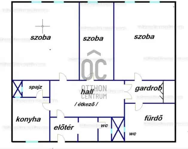 Budapest XIII kerületi eladó 3 szobás tégla lakás - könnyen 4 szobássá alakítható