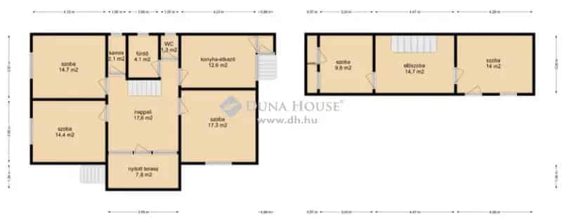 Nagykanizsa Palini 125 m2-es családi ház eladó