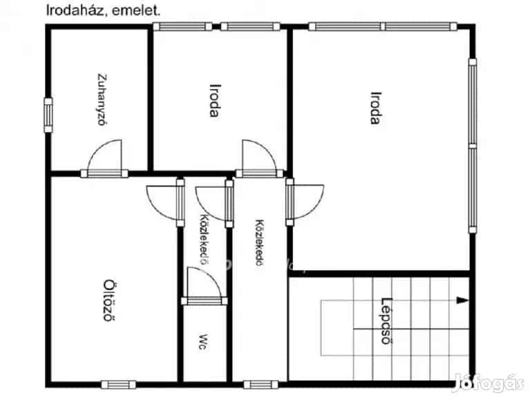 Ipari Ingatlan Eladó Debrecenben 260m2 980m2 telekkel
