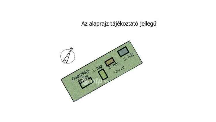 Dömsöd - 3 Lakóházas Birtok Eladó