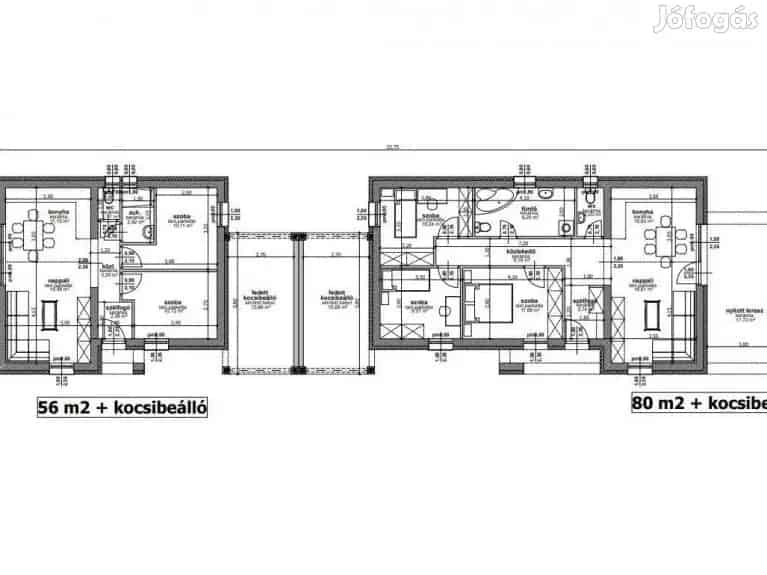 Oroson 2025-BE Épülő KIS Alapterületű IKER Családi Házak Lefoglalható - Nyíregyháza, Sorház/ikerház/házrész - Jófogás Ingatlan