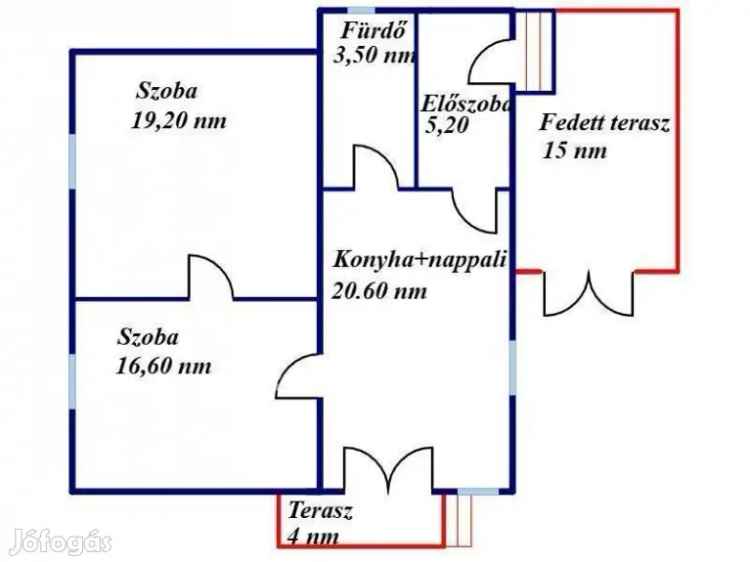 Felujitott 65 nm-es Haz Jaszjakohalman 320 nm-es Telken