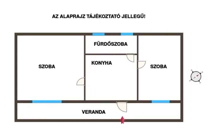 Pátka központi, felújítandó ház eladó