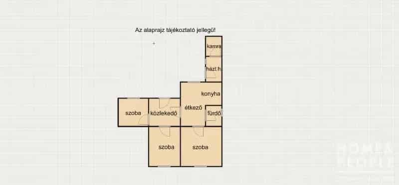 Eladó családi ház Apátfalván 90 m2 3 szoba