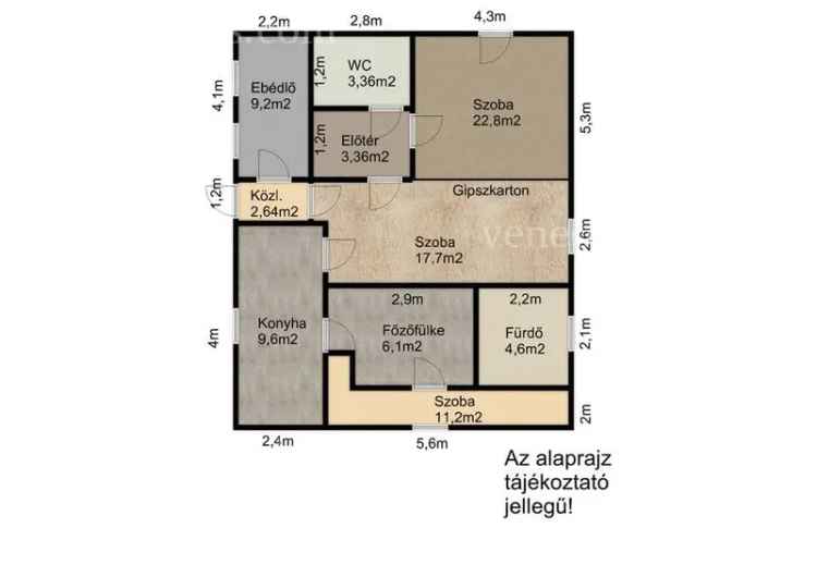 Dévaványa családi ház eladó - 3 szoba, garázs, terasz
