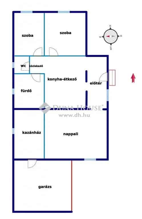 85m2-es családi ház Tiszateleken - felújított, nagy telekkel