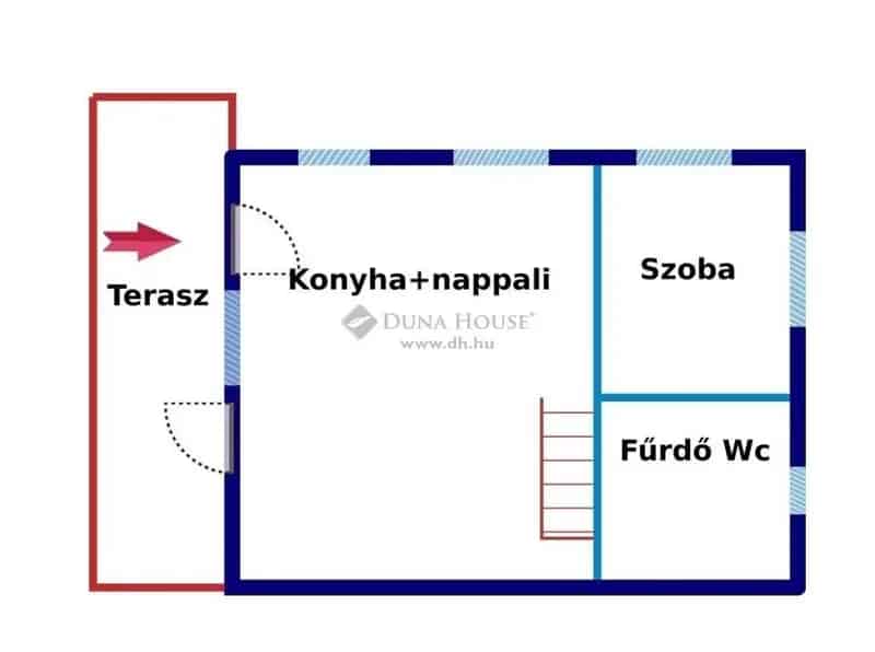 Délegyháza közeli felújított ház eladó - 3 szoba, garázs