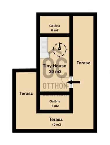 Gyongyostarjan elado nyaralo tiny house-szal