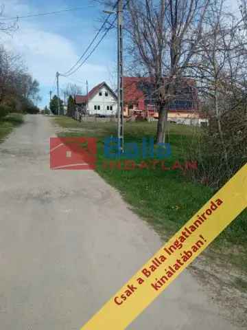 Isaszeg Telek Eladó 843 m2 Tó Közelében