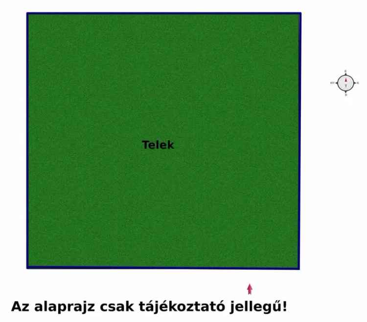 Őrbottyán építési telek eladó 720 m2 nyugodt környezetben