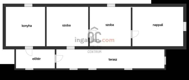 Orosztonyi eladó családi ház dupla telken