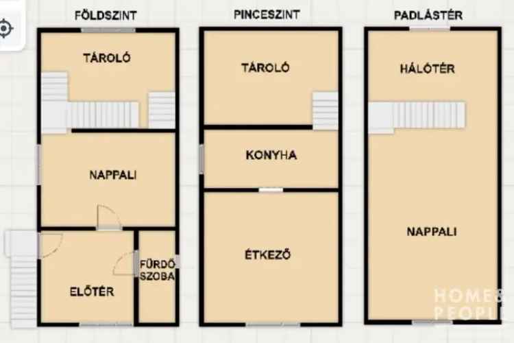 Szeged Subasán 80m2-es 2 szobás ház eladó