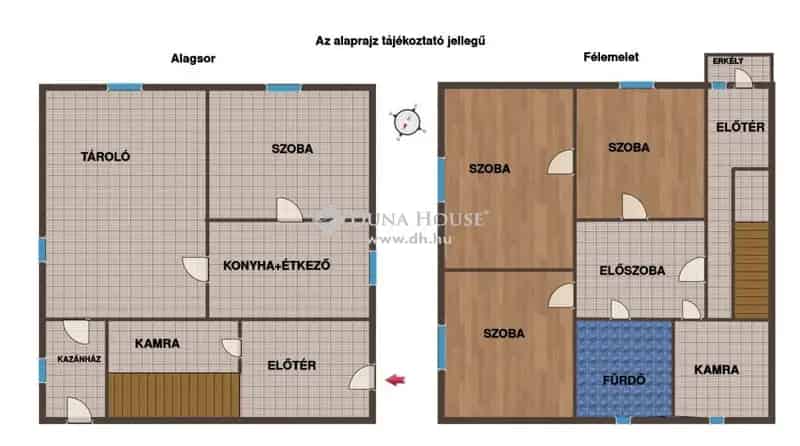 Sárvár két szintes családi ház eladó 172 nm 942 nm telekkel