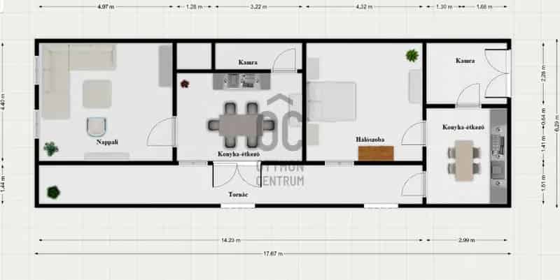 Völcseji családi ház eladó 82 m2
