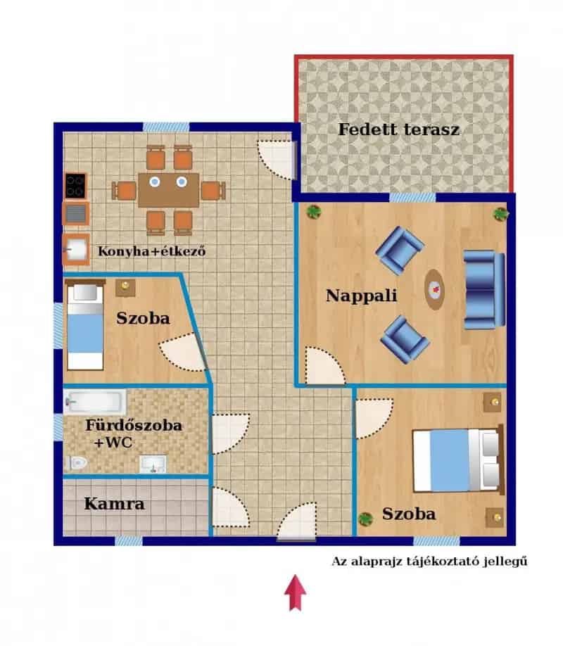 Eladó 3 szobás ikerházfél Tokodon - részben felújított