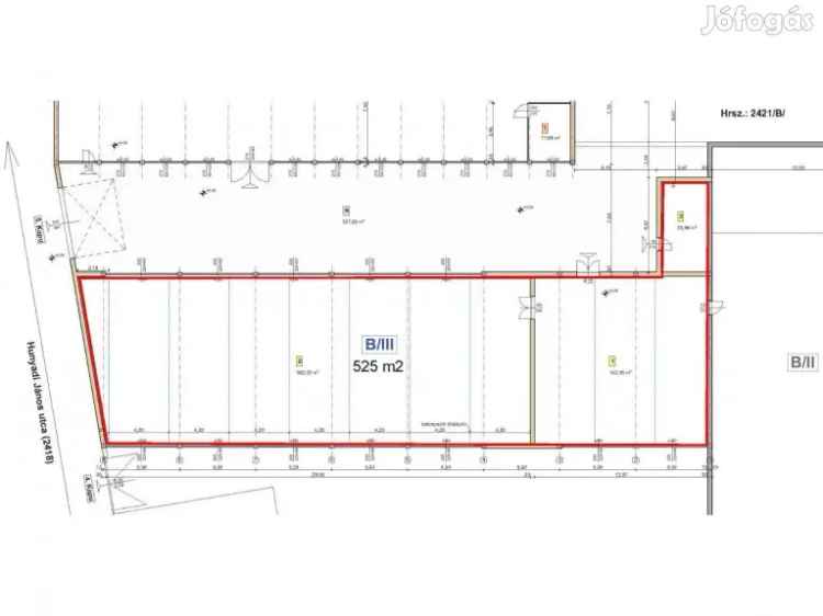 539 m2-es üzlethelyiség eladó Szarvason a Szarvas Center mellett