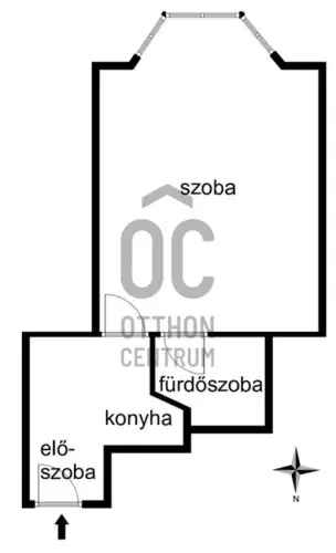 Kiadó Garzonlakás Újlipótvárosban