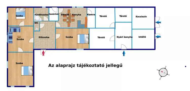 Őrbottyán családi ház eladó hatalmas telken