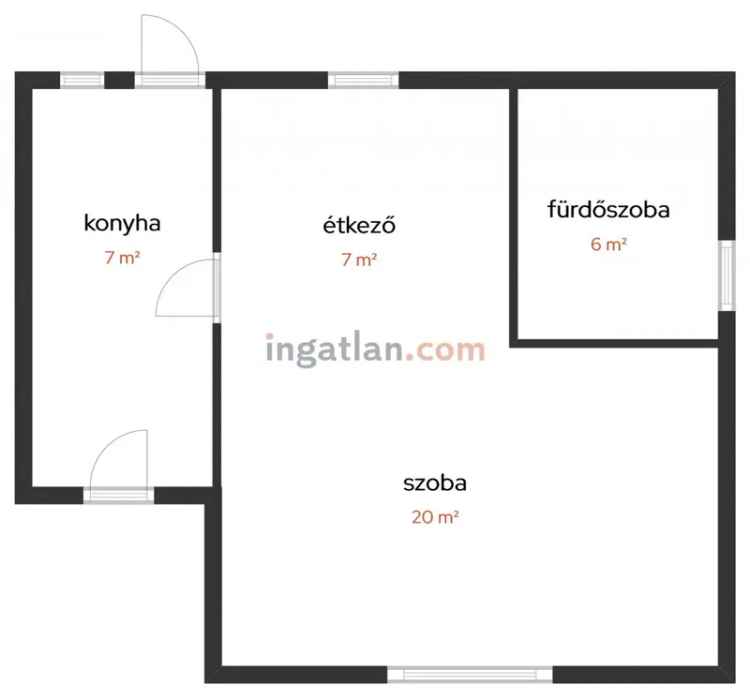 Bükki hétvégi ház eladó 40m2 nappali étkezővel és tetőtérrel
