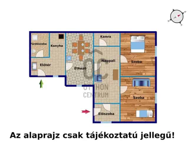 Tápiósági családi ház eladó 71 nm 3 szoba