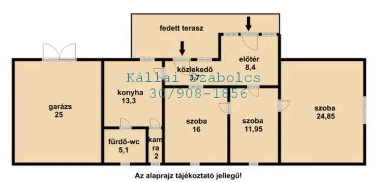 Tiszabercel 85 nm-es 3 szobás felújított családi ház eladó