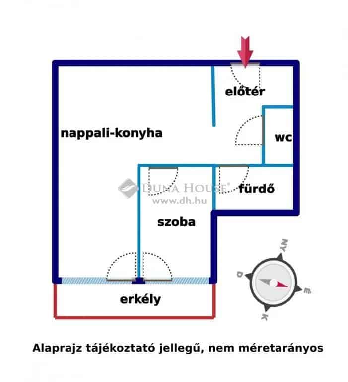 Siófok Ezüstpart 2 szobás felújított lakás hosszú távra kiadó