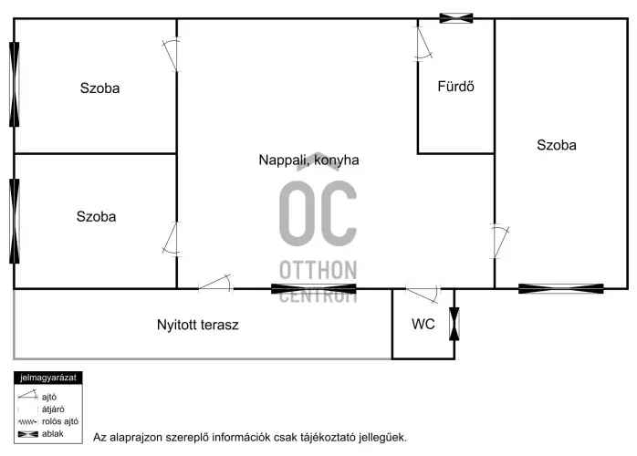 Akasztói családi ház eladó 81 nm 3 szoba