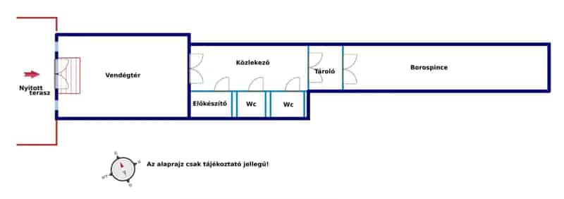 Pátyi Élménypincés présház eladó