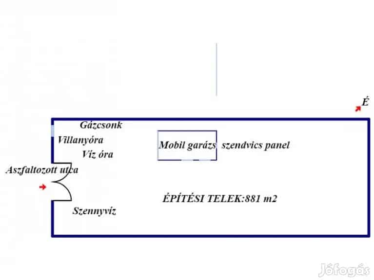 881 m2-es Telek Eladó Békéscsabán