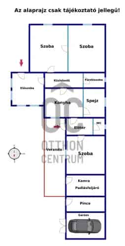 Szentmártonkáta családi ház eladó - azonnal költözhető