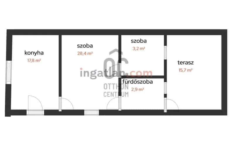 Balatonfüredi eladó nyaraló 347 m2 beépíthetőséggel