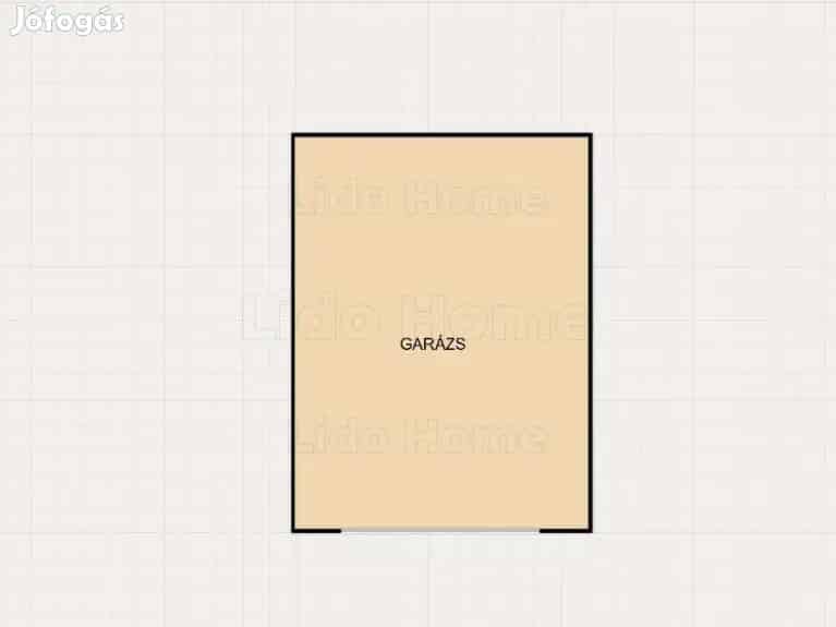 Eladó garázs Győr Nádorvárosban 14 m2