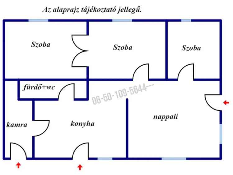 Eladó felújítandó családi ház Nagyrédeben, kiváló szomszédságban