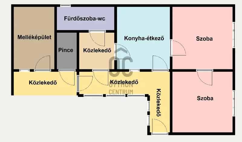 Felujitando csaldi haz Berekbozsormenyben hatalmas telekkel